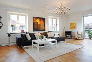 Sade, şık ve minimalist bir dekorasyon detayı