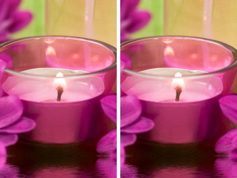 Pembe bir mumun sevgi ve başarı etkisi