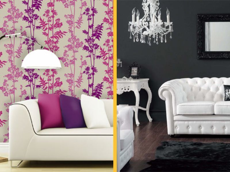 Bordo, kahverengi ve yeşil tonlarının hakim olduğu, şık ve sofistike bir oturma odası.