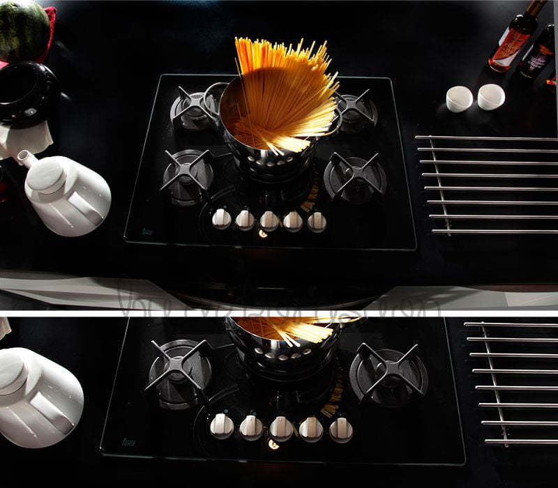 Lydia Baia mutfağının aydınlık ve ferah atmosferi