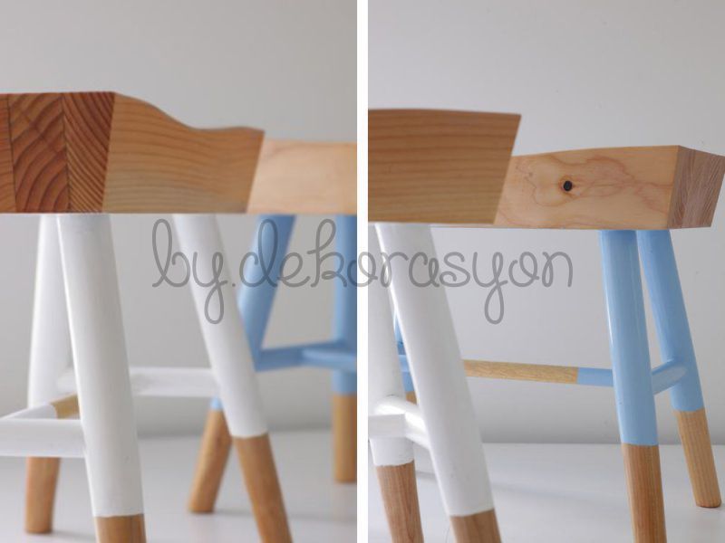 Alvo taburenin mutfak adası taburesi olarak kullanımı