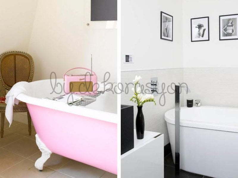 Çamaşır makinesini içine alan ve ekstra depolama sunan şık ve fonksiyonel bir banyo dolabı.