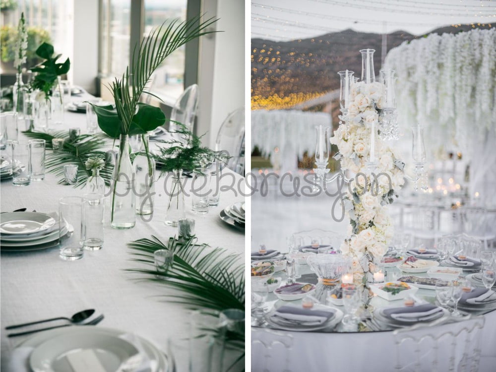 Modern Beyaz Mobilya Dekorasyonu Modern ve minimalist bir salonda beyaz mobilyalar