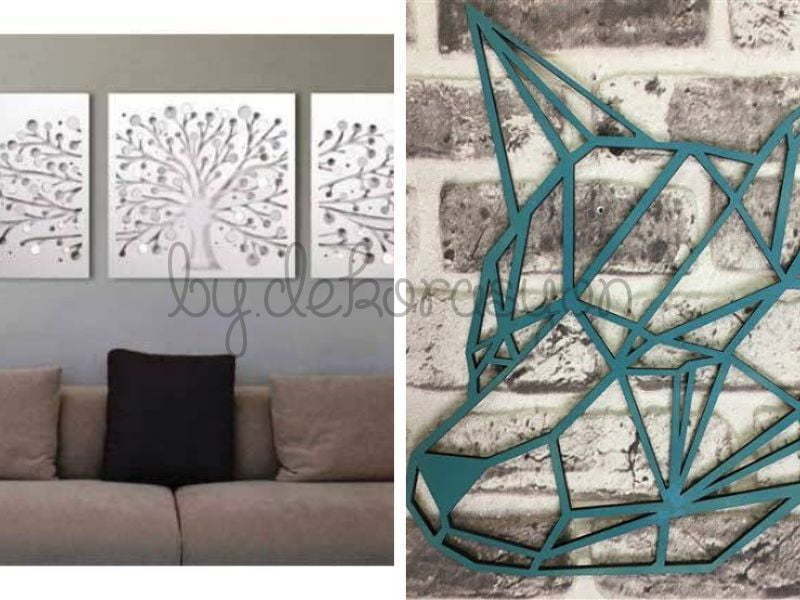 Mutfak için tasarlanmış tematik duvar süsleri