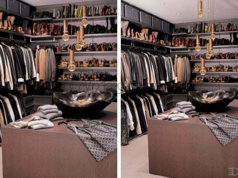 Takı tasarımcısı Loree Rodkin'in gotik ve dramatik giyinme odası