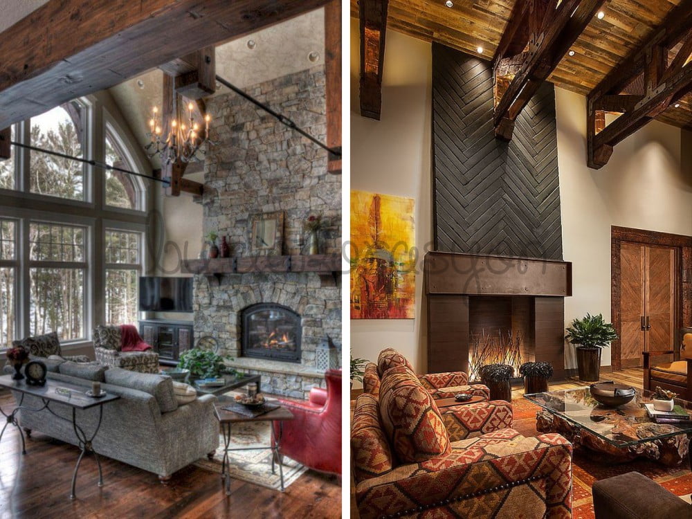 Geniş ve aydınlık rustik tarzda bir ev