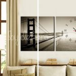 Canvas-Duvar-Saati-Bogazici-Koprusu