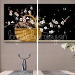 Canvas-Duvar-Saati-Cicek-Sepeti-Tablo