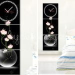 Canvas-Duvar-Saati-Gece-Karanligi