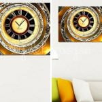 Canvas-Duvar-Saati-Zaman-Yolculugu