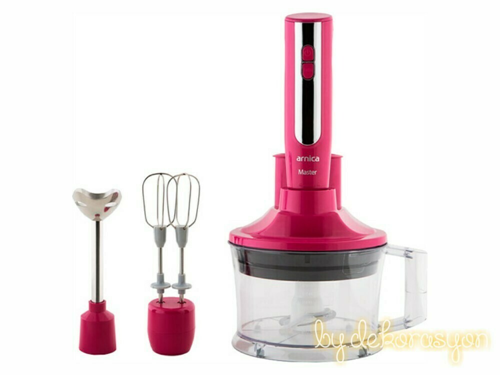 Arnica Master Cook el blender seti ve mutfak robotu özellikleri